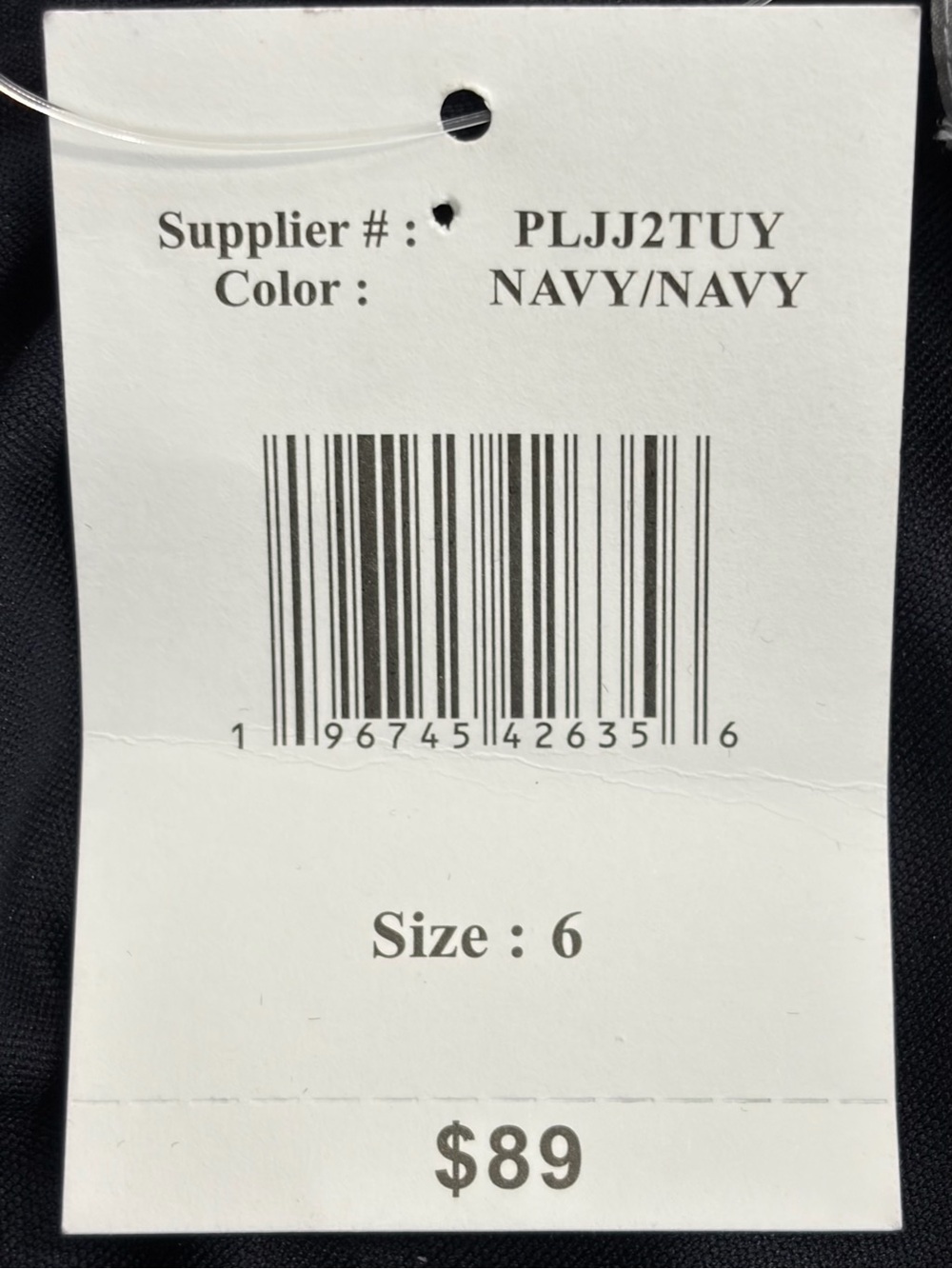 NWT Marc New York Navy Wrap Midi Dress with Belt (6) - Picture 7 of 10